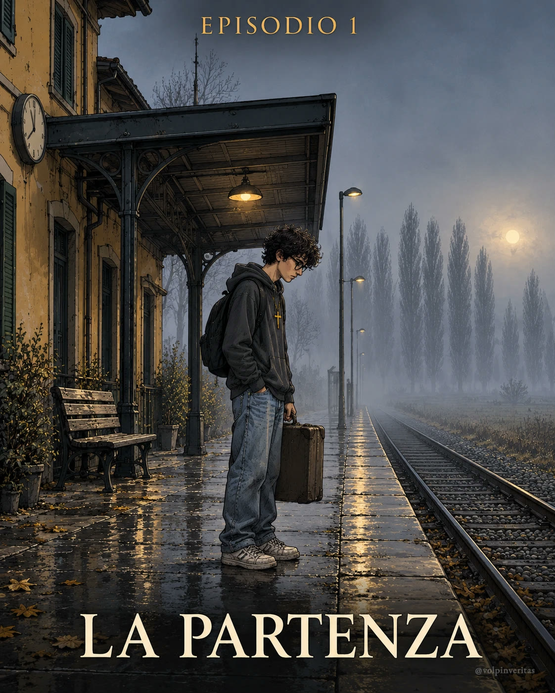 Copertina dell'episodio 1, La partenza